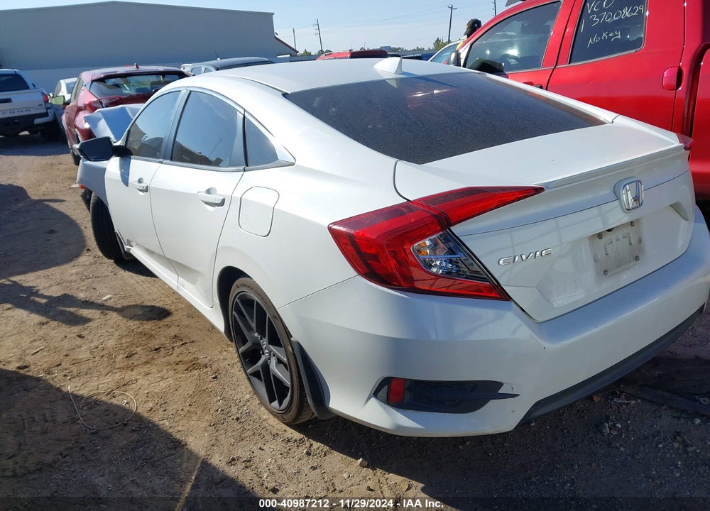 2018 HONDA CIVIC EX-L VIN: JHMFC1F76JX003164
