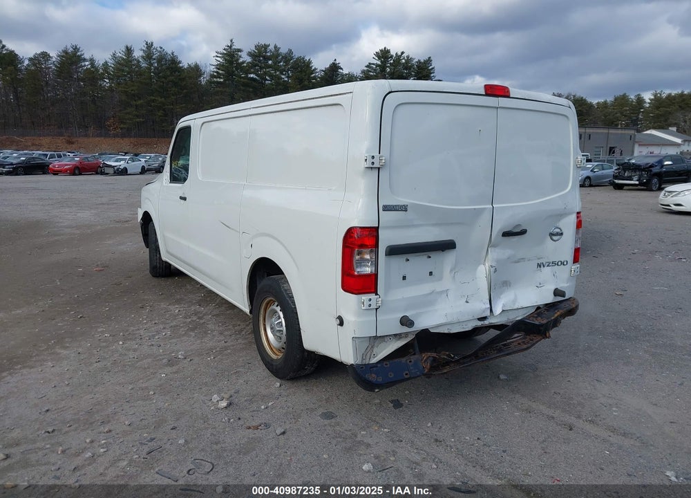 2018 NISSAN NV CARGO NV2500 HD SV V6 VIN: 1N6BF0KY4JN801753