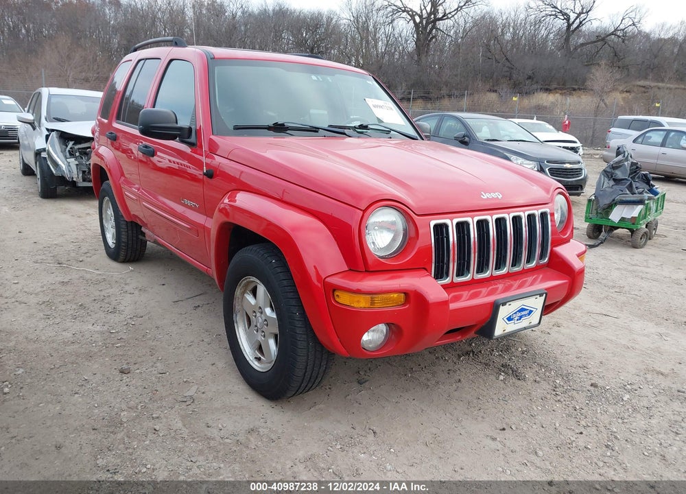 2004 JEEP LIBERTY LIMITED EDITION VIN: 1J4GL58K34W109297