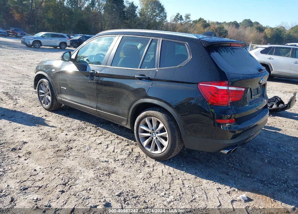 2017 BMW X3 SDRIVE28I VIN: 5UXWZ7C39H0V92913