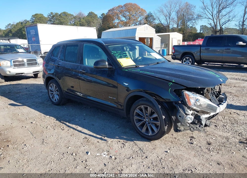 2017 BMW X3 SDRIVE28I VIN: 5UXWZ7C39H0V92913