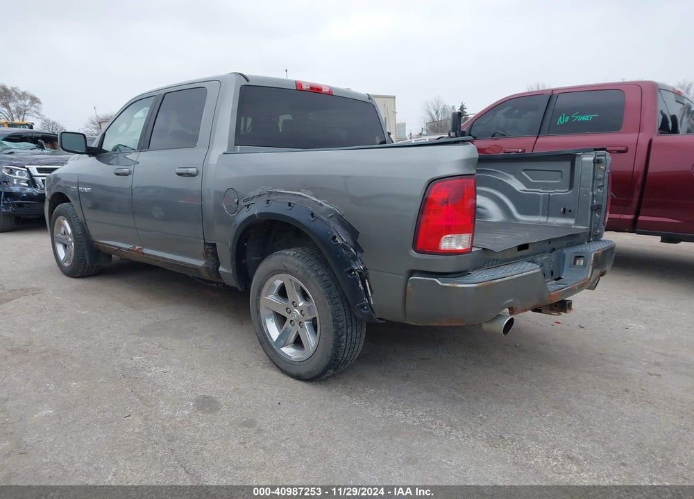 2009 DODGE RAM 1500 SLT/SPORT/TRX VIN: 1D3HV13TX9S744486