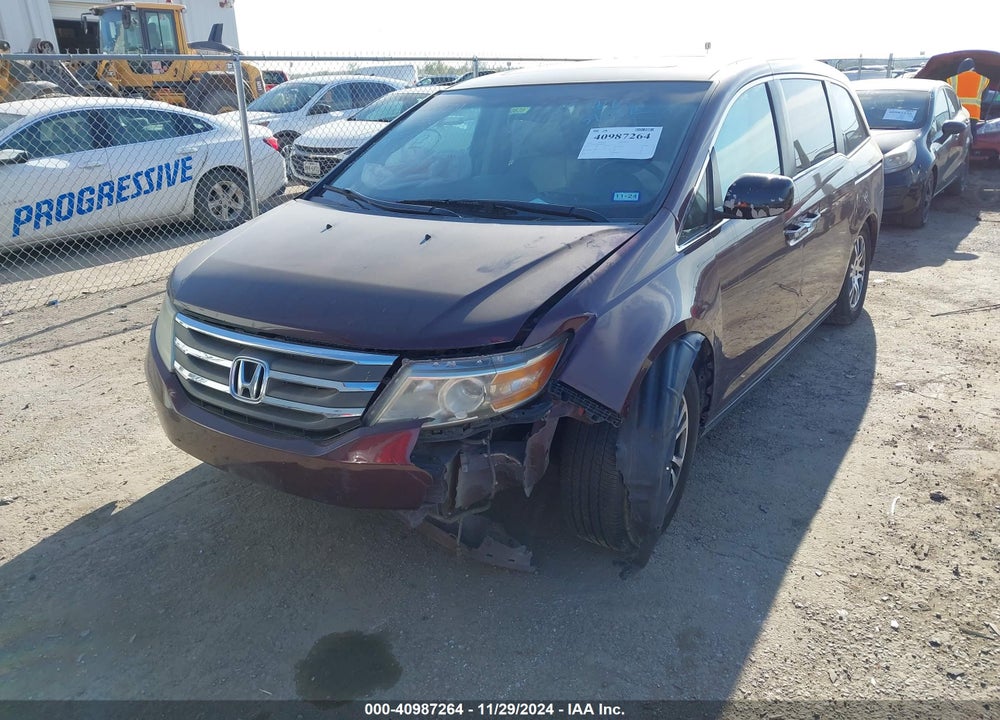 2013 HONDA ODYSSEY EX-L VIN: 5FNRL5H64DB008050