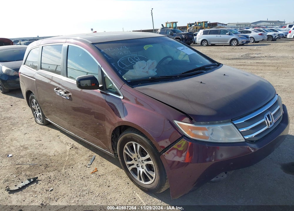 2013 HONDA ODYSSEY EX-L VIN: 5FNRL5H64DB008050