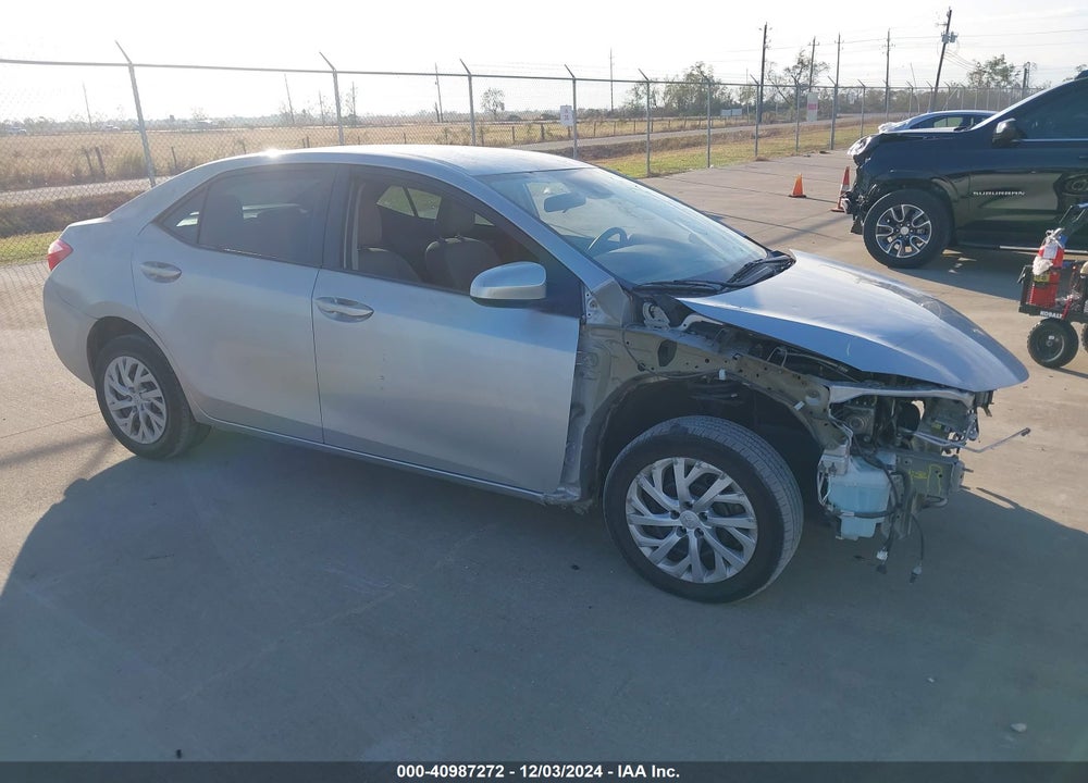 2018 TOYOTA COROLLA LE VIN: 5YFBURHEXJP784969