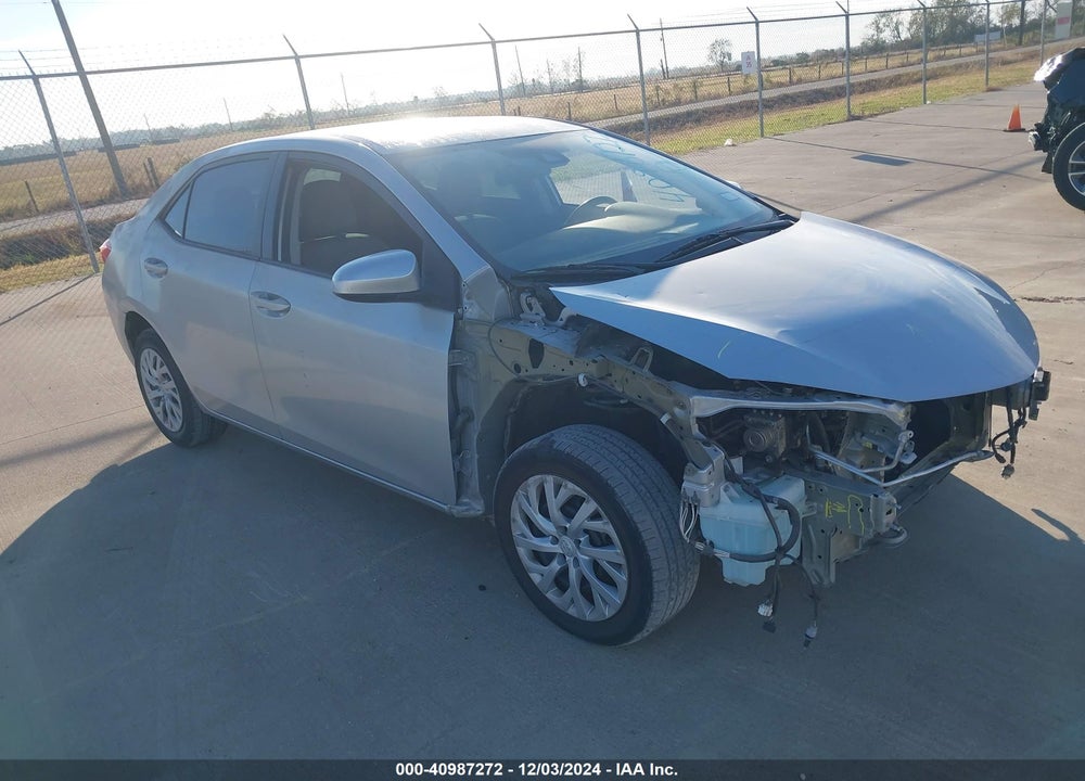 2018 TOYOTA COROLLA LE VIN: 5YFBURHEXJP784969