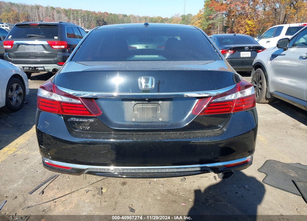 2016 HONDA ACCORD EX-L VIN: 1HGCR2F80GA105655