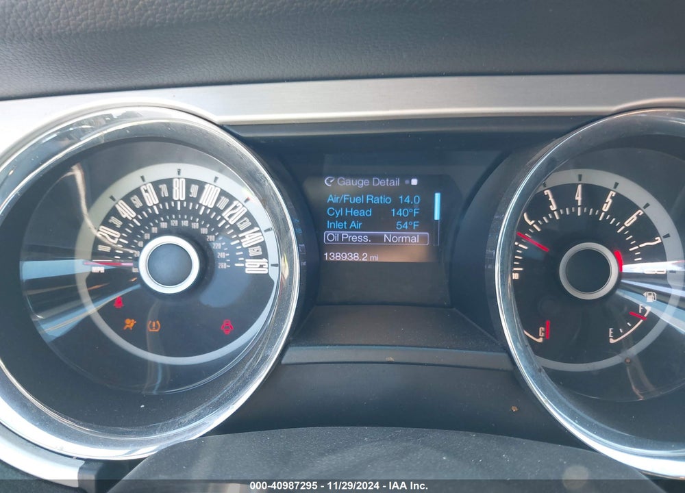 2013 FORD MUSTANG V6 PREMIUM VIN: 1ZVBP8AM6D5261966