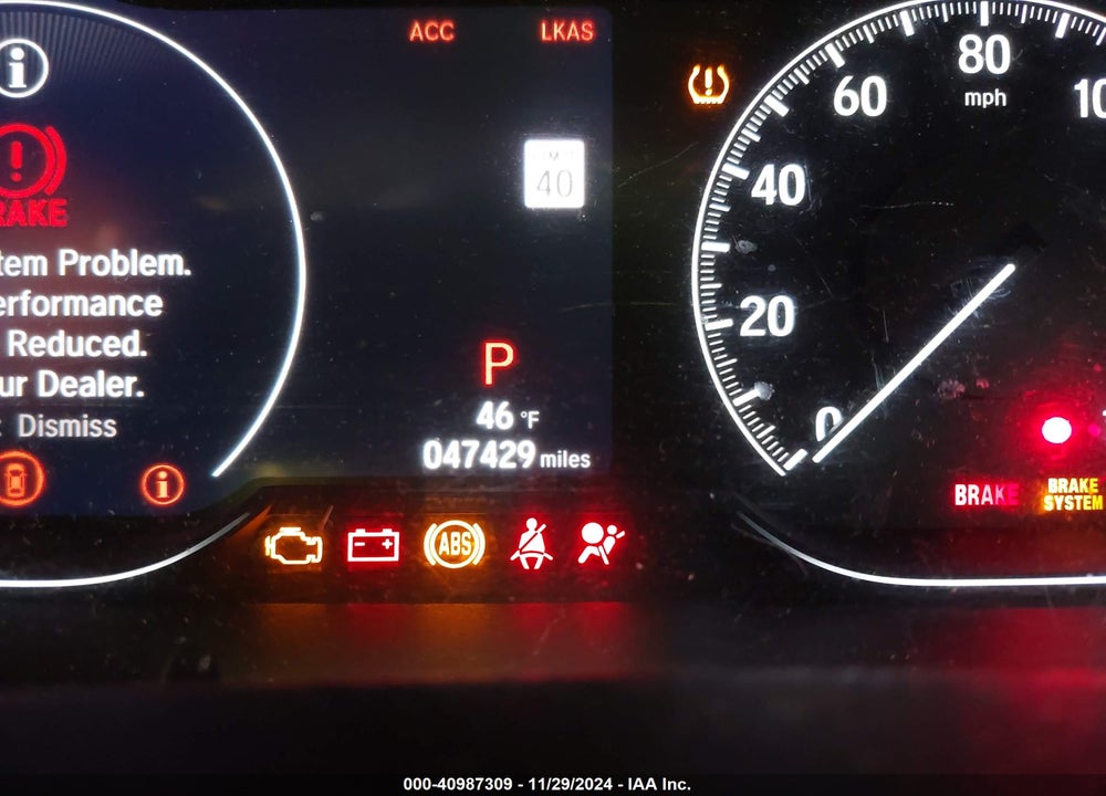 2019 HONDA ACCORD EX-L 2.0T VIN: 1HGCV2F5XKA007856