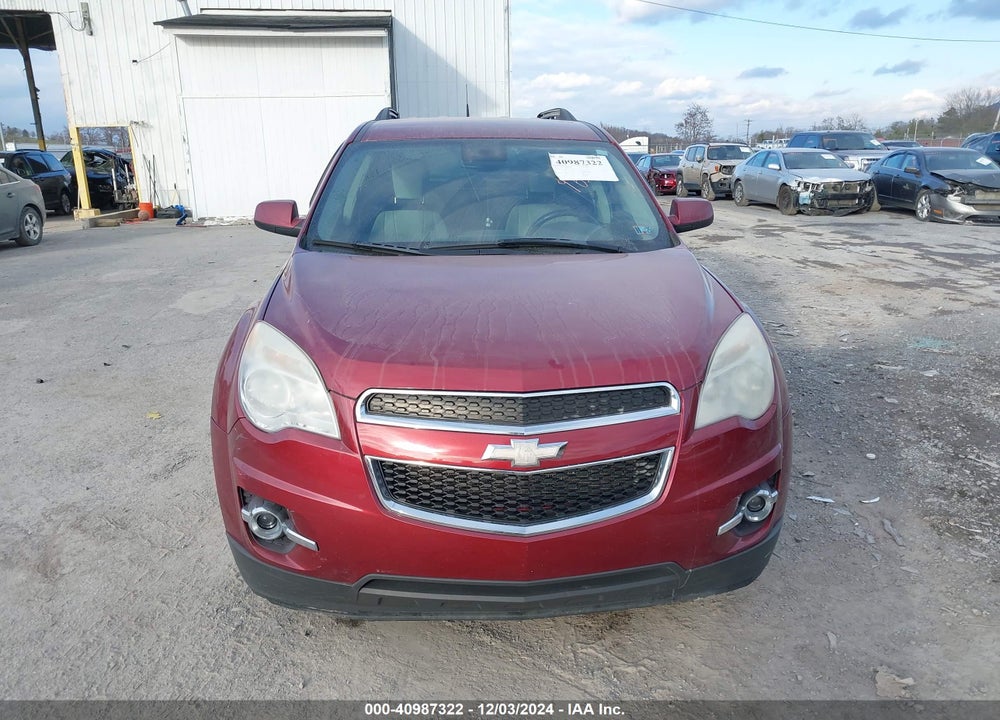 2012 CHEVROLET EQUINOX 2LT VIN: 2GNFLNEK7C6259628