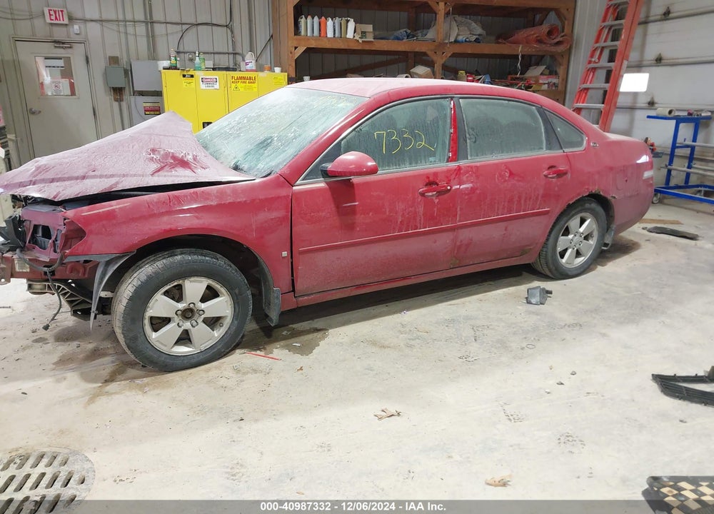 2007 CHEVROLET IMPALA VIN: 2G1WT58K079196700
