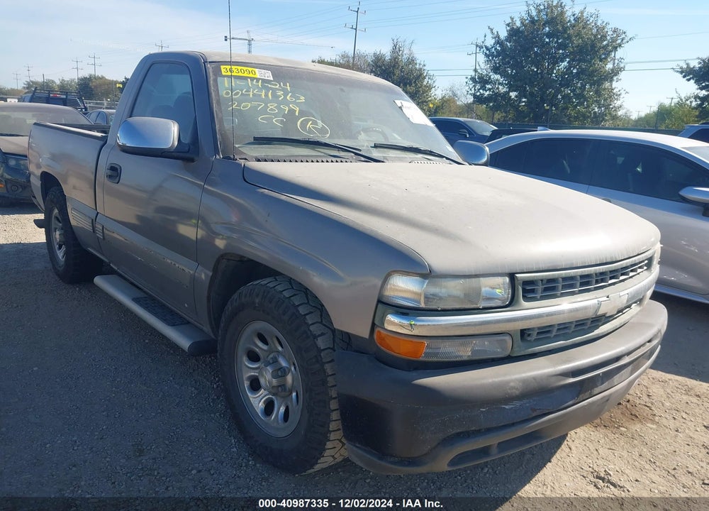 2001 CHEVROLET SILVERADO 1500 LS VIN: 1GCEC14V61Z207899