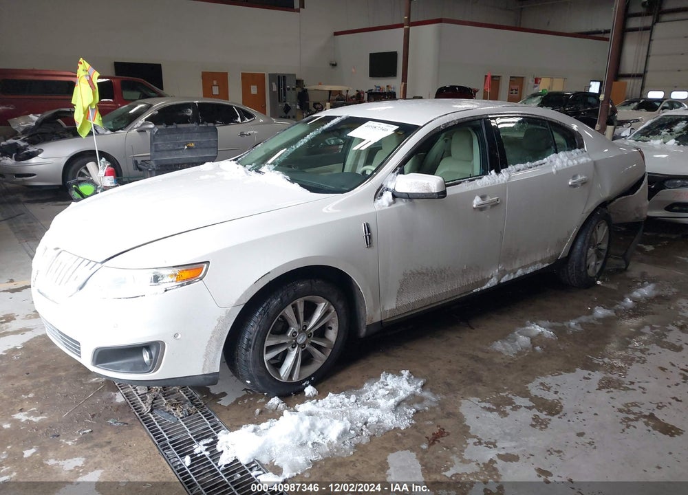 2010 LINCOLN MKS VIN: 1LNHL9DRXAG603372