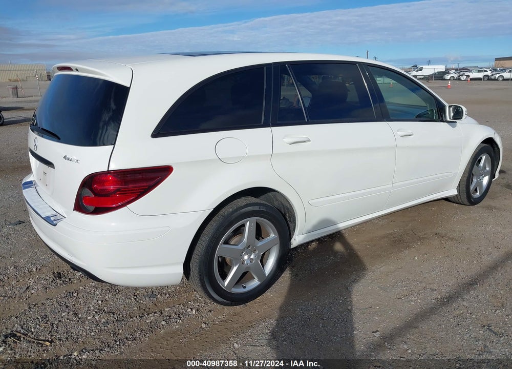 2006 MERCEDES-BENZ R 350 4MATIC VIN: 4JGCB65E86A014872
