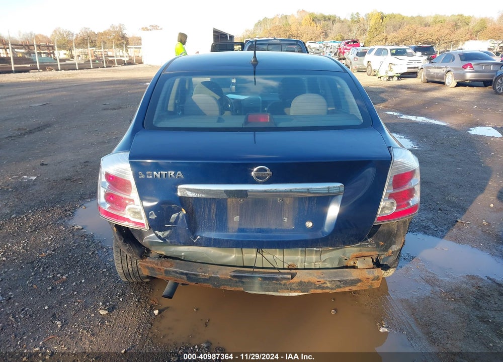 2010 NISSAN SENTRA 2.0 VIN: 3N1AB6AP9AL610158
