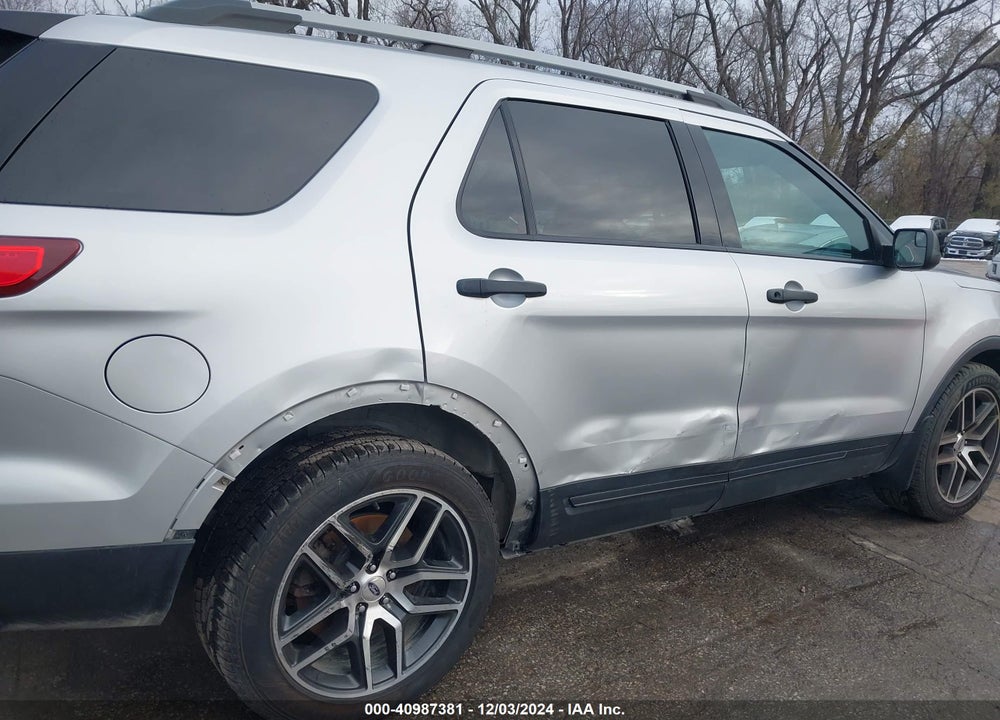 2017 FORD UTILITY POLICE INTERCEPTOR VIN: 1FM5K8AR6HGC58081
