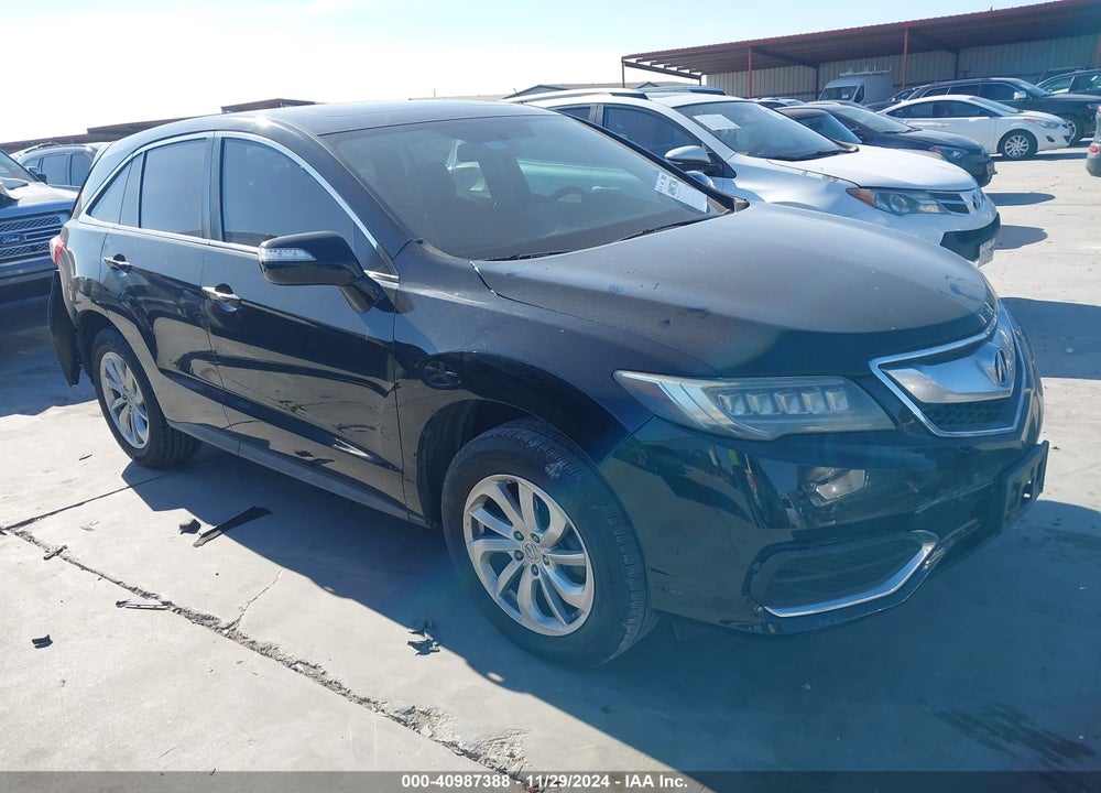 2016 ACURA RDX TECHNOLOGY   WATCH PLUS PACKAGES/TECHNOLOGY PACKAGE VIN: 5J8TB3H59GL000632