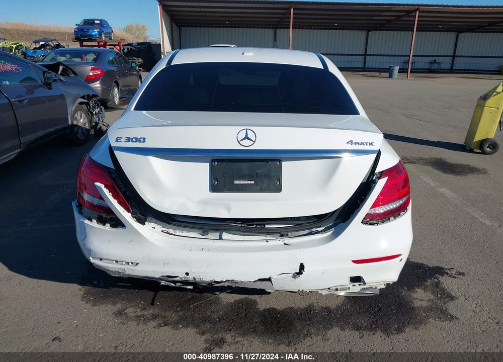 2017 MERCEDES-BENZ E 300 4MATIC VIN: WDDZF4KB2HA019799