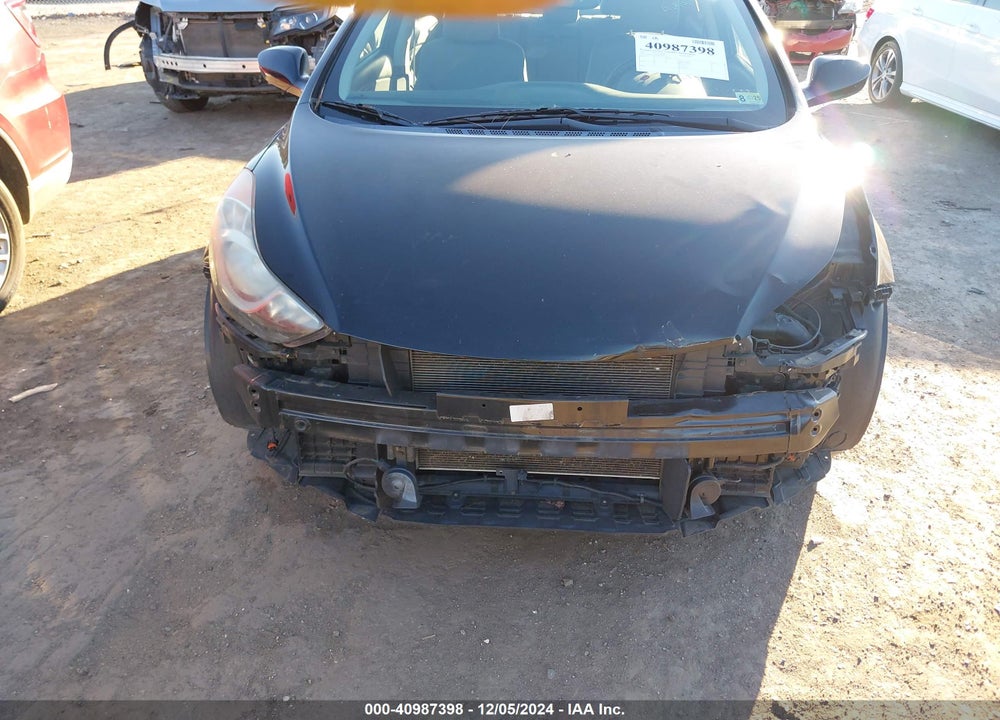 2013 HYUNDAI ELANTRA GLS VIN: KMHDH4AEXDU496320