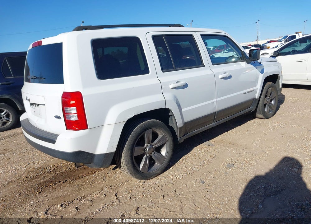 2014 JEEP PATRIOT HIGH ALTITUDE VIN: 1C4NJPFA1ED890147