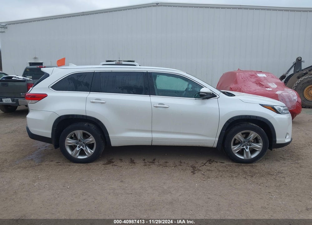2019 TOYOTA HIGHLANDER LIMITED VIN: 5TDDZRFHXKS948589