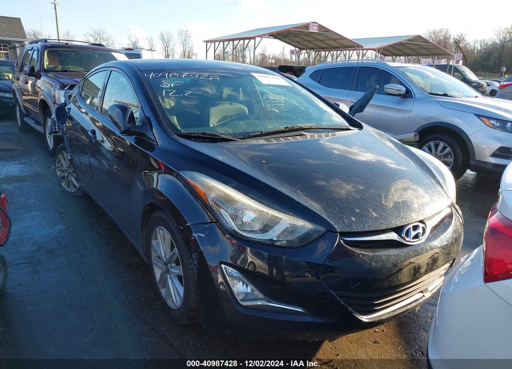 2016 HYUNDAI ELANTRA SE VIN: KMHDH4AE4GU636611