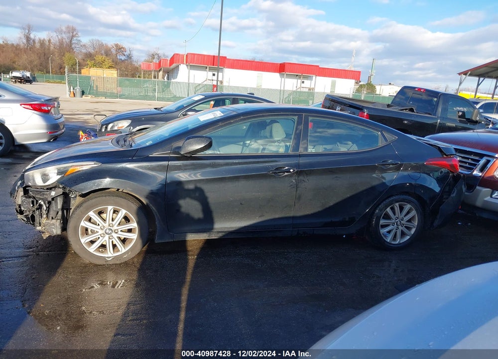 2016 HYUNDAI ELANTRA SE VIN: KMHDH4AE4GU636611