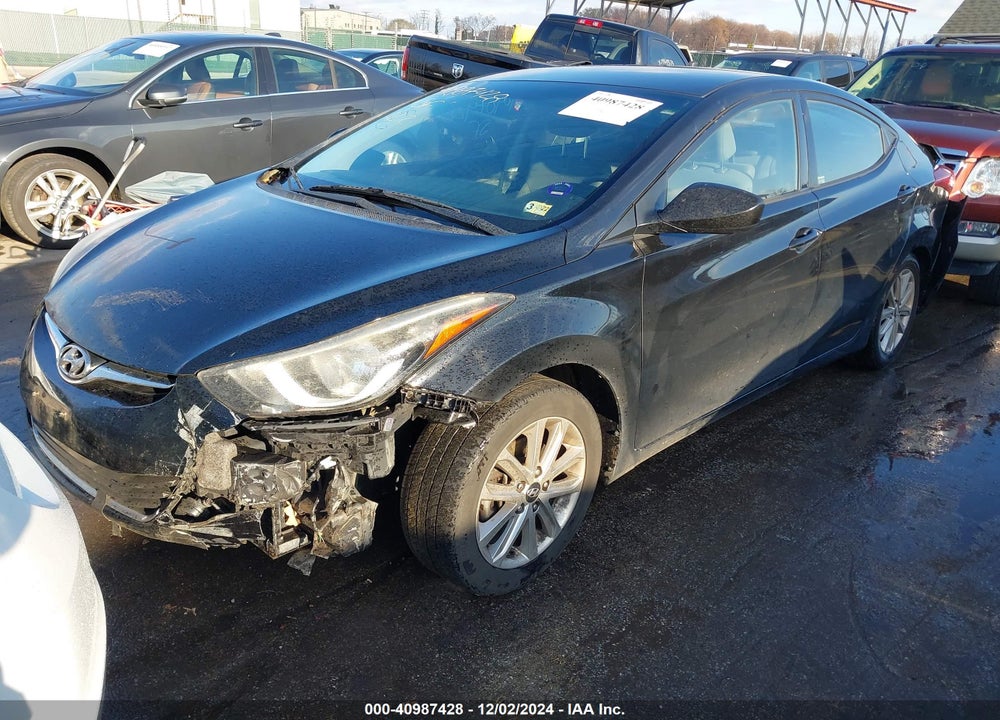 2016 HYUNDAI ELANTRA SE VIN: KMHDH4AE4GU636611