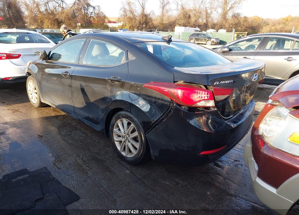 2016 HYUNDAI ELANTRA SE VIN: KMHDH4AE4GU636611