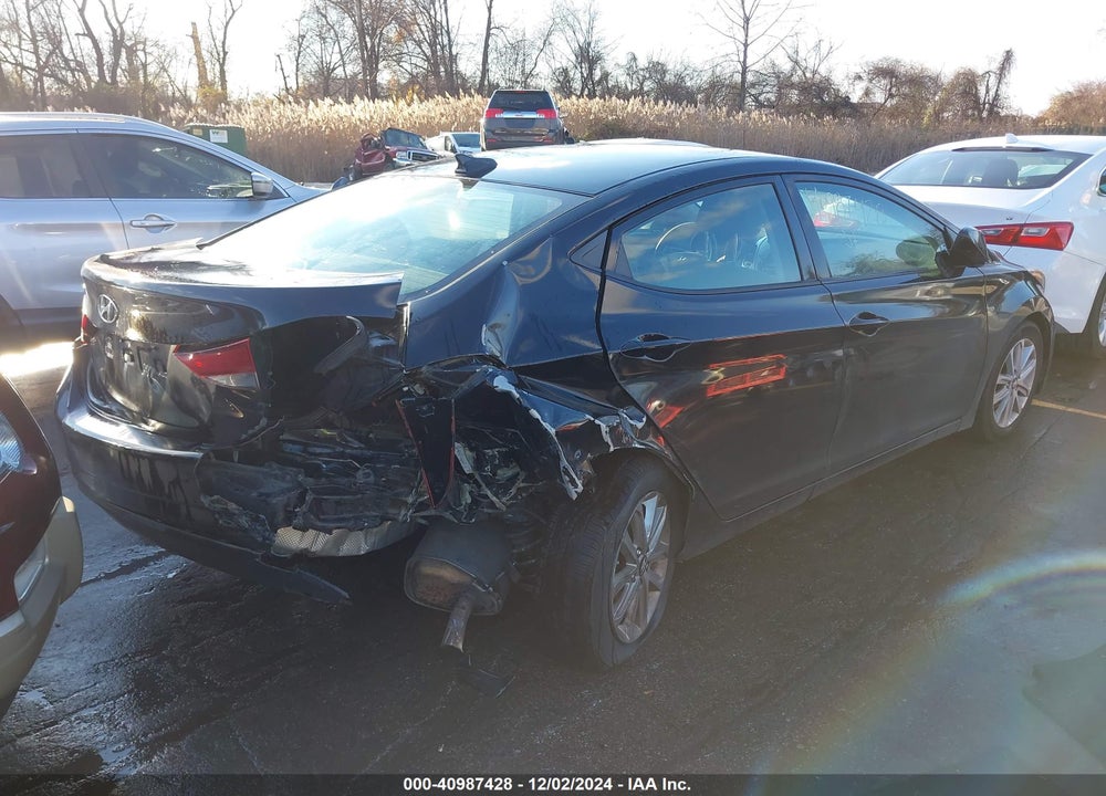 2016 HYUNDAI ELANTRA SE VIN: KMHDH4AE4GU636611