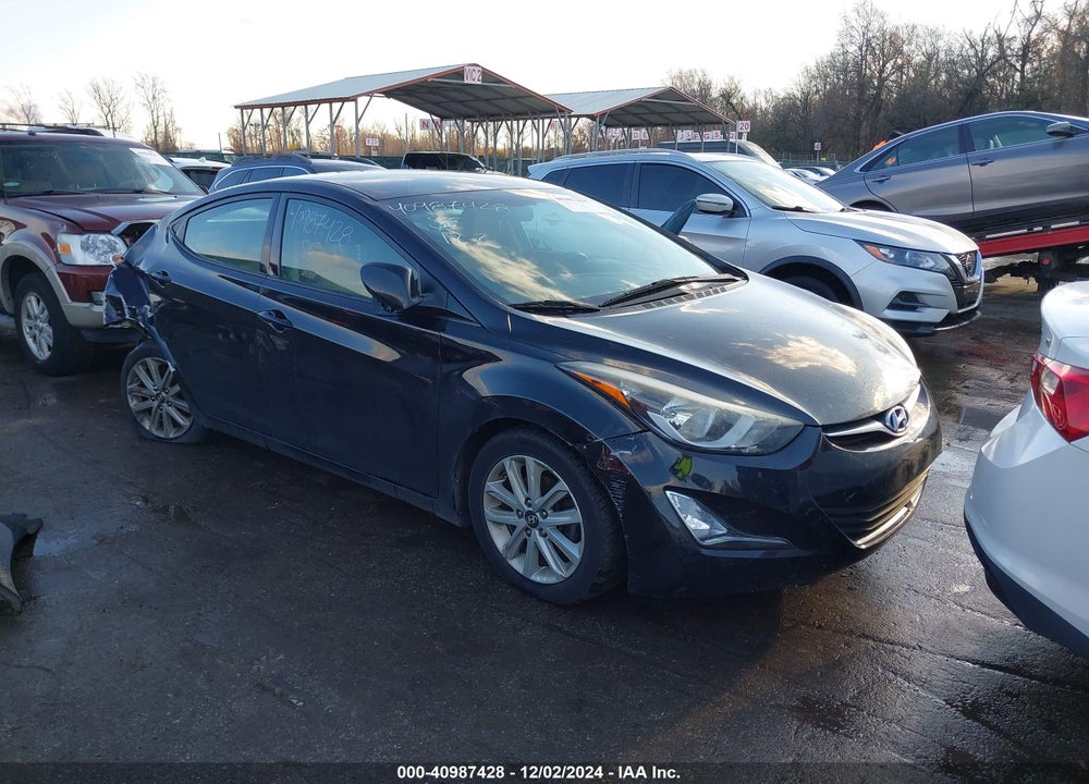 2016 HYUNDAI ELANTRA SE VIN: KMHDH4AE4GU636611