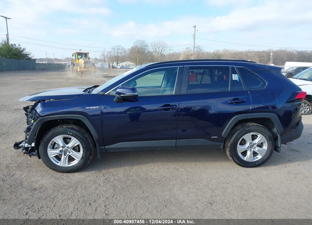 2021 TOYOTA RAV4 HYBRID XLE VIN: 4T3RWRFV4MU028415