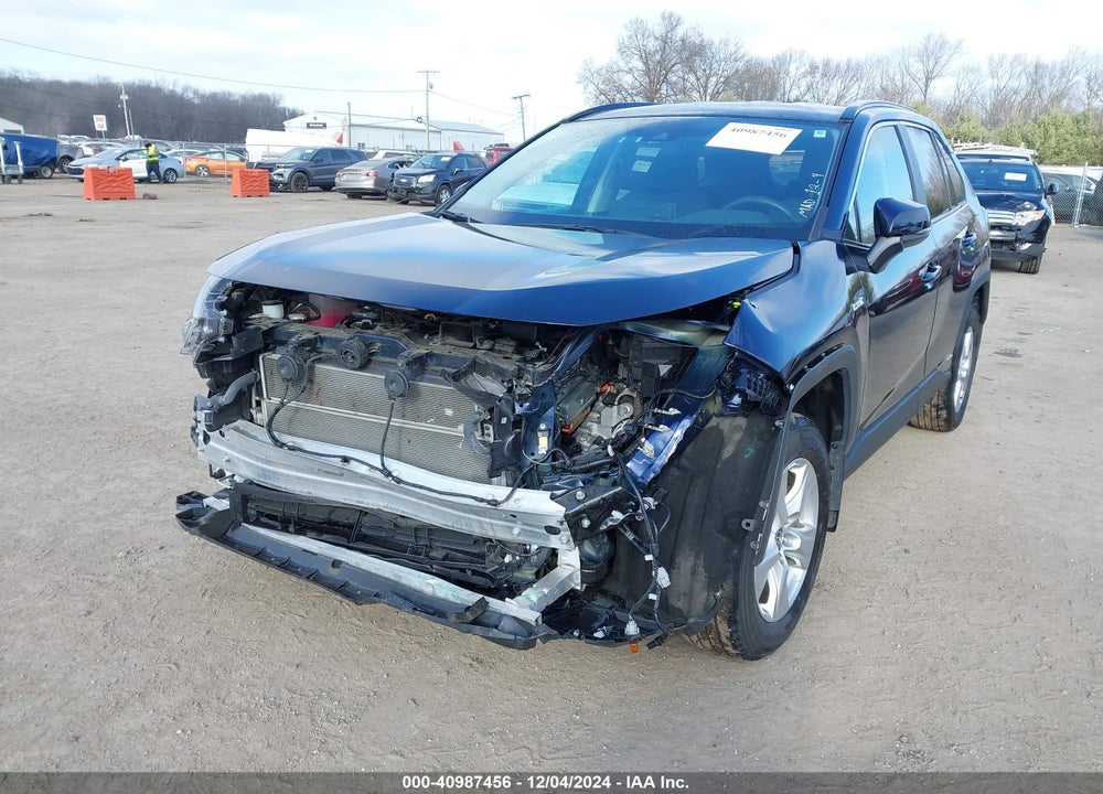 2021 TOYOTA RAV4 HYBRID XLE VIN: 4T3RWRFV4MU028415