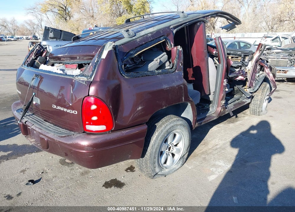 2003 DODGE DURANGO SPORT/SXT VIN: 1D4HS38N33F574112