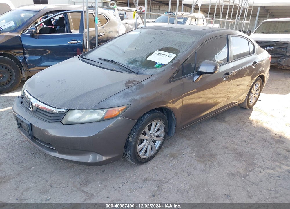 2012 HONDA CIVIC VIN: 2HGFB2F94CH550275
