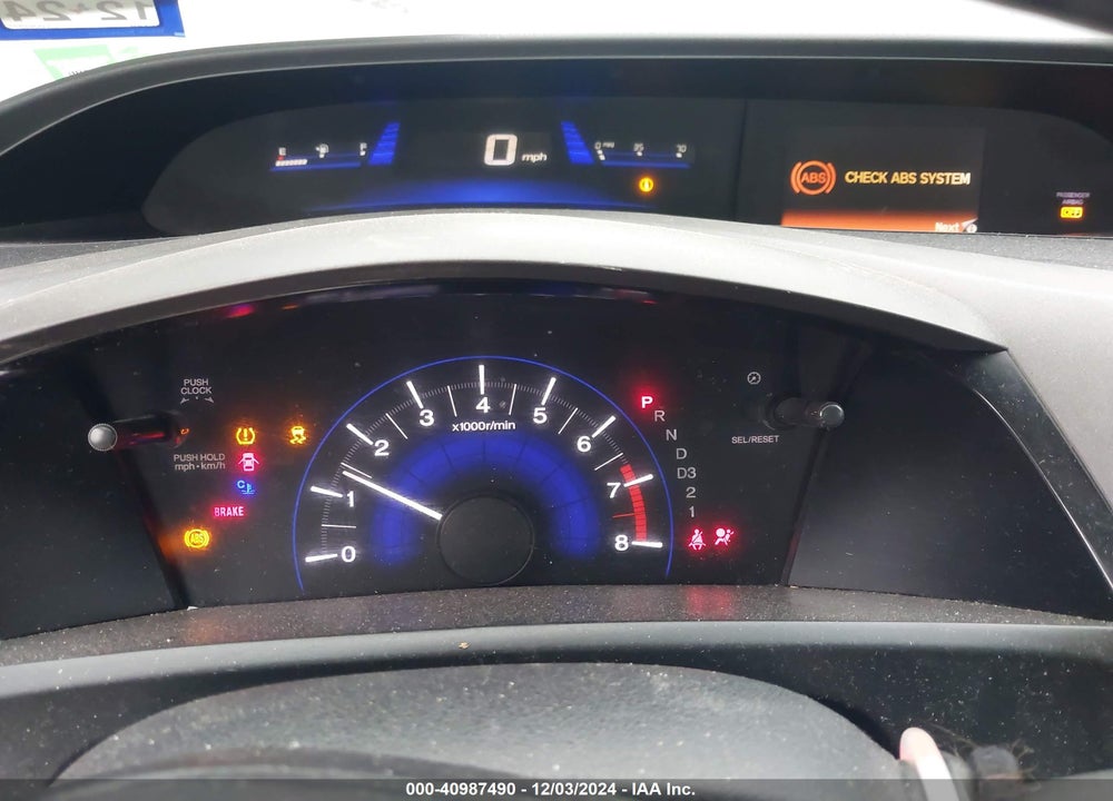 2012 HONDA CIVIC VIN: 2HGFB2F94CH550275