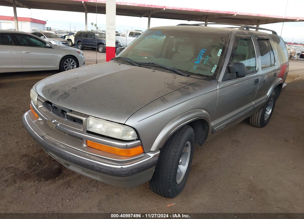 2001 CHEVROLET BLAZER LT VIN: 1GNCS13WX12157755