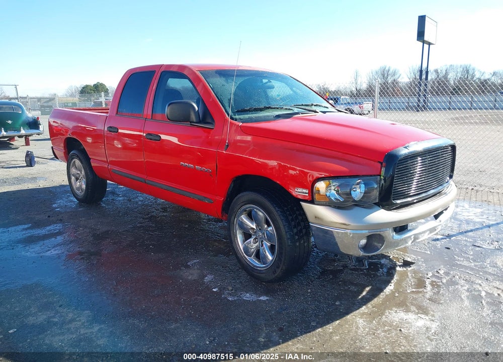 2004 DODGE RAM 1500 SLT/LARAMIE VIN: 1D7HA18D14S677538