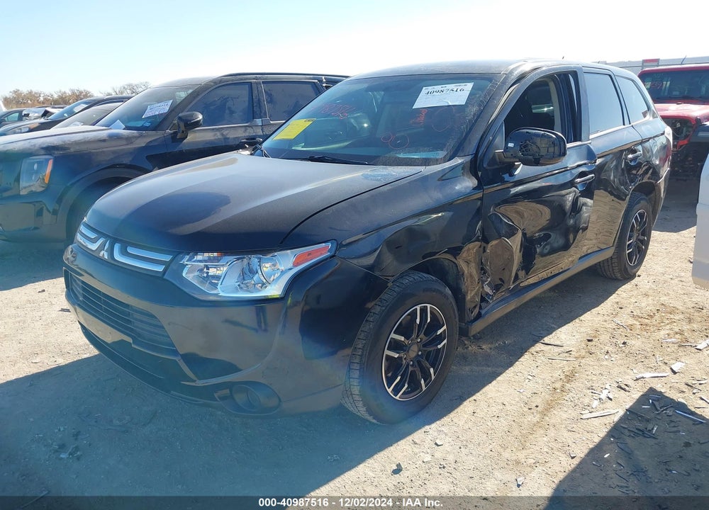 2014 MITSUBISHI OUTLANDER ES VIN: JA4AD2A35EZ017189