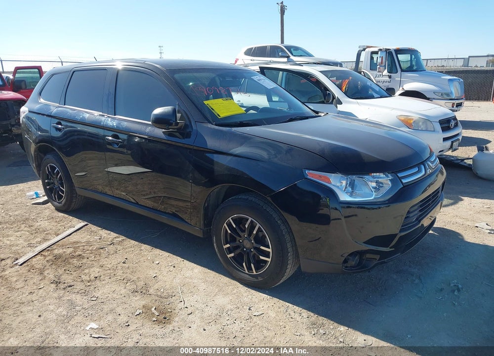 2014 MITSUBISHI OUTLANDER ES VIN: JA4AD2A35EZ017189