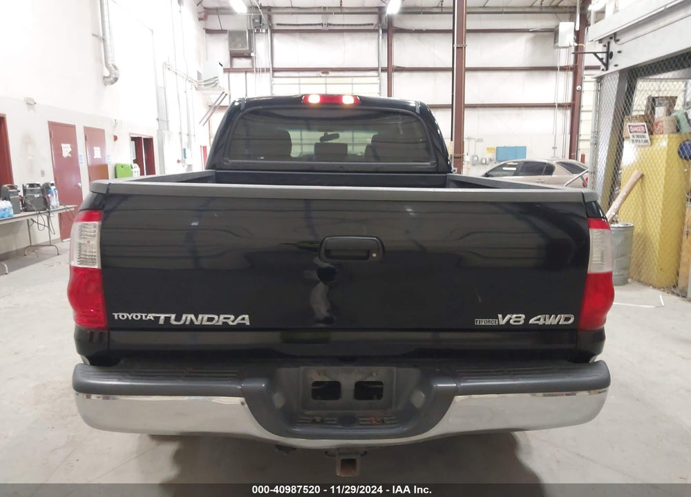 2006 TOYOTA TUNDRA SR5 V8 VIN: 5TBDT44116S519608