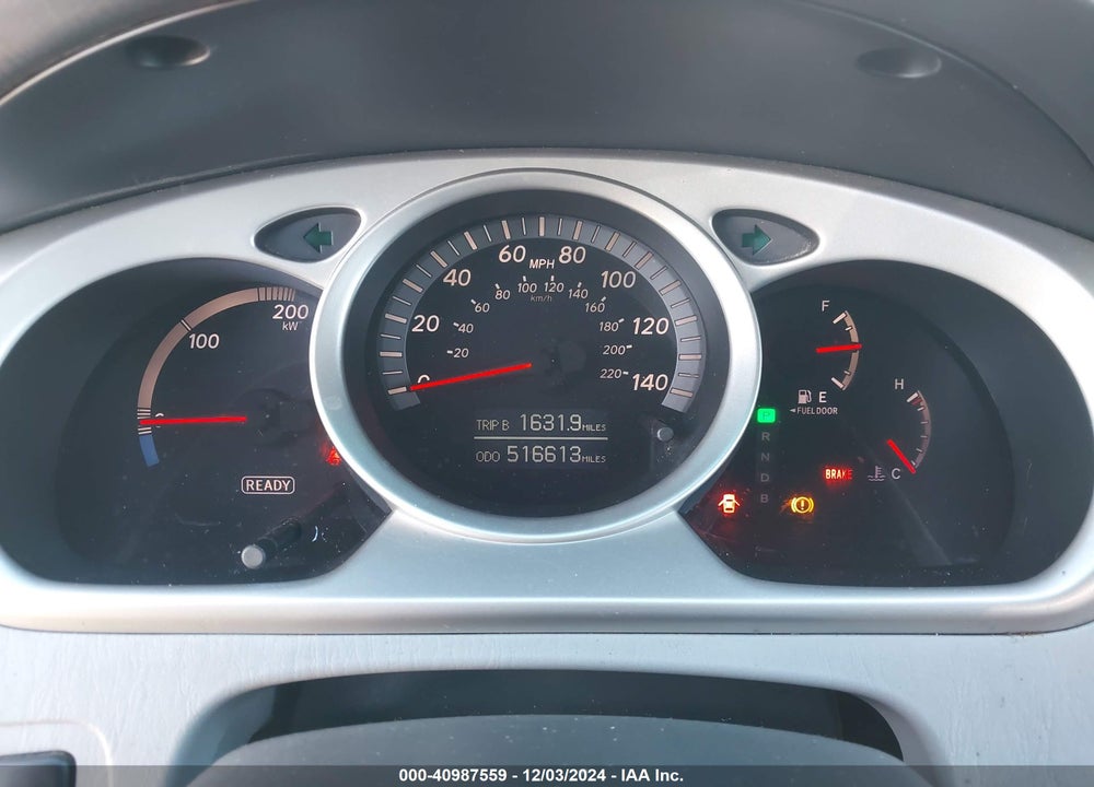 2007 TOYOTA HIGHLANDER HYBRID LIMITED V6 VIN: JTEDW21A370019585