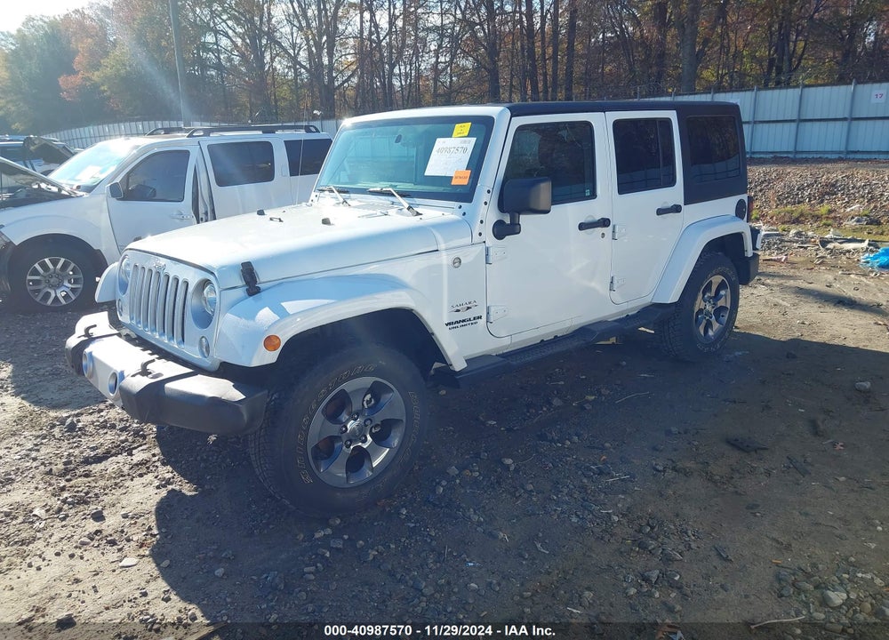 2017 JEEP WRANGLER UNLIMITED SAHARA 4X4 VIN: 1C4BJWEG9HL725461