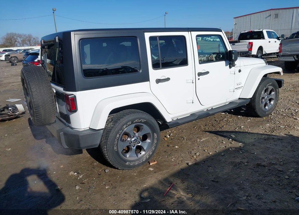 2017 JEEP WRANGLER UNLIMITED SAHARA 4X4 VIN: 1C4BJWEG9HL725461