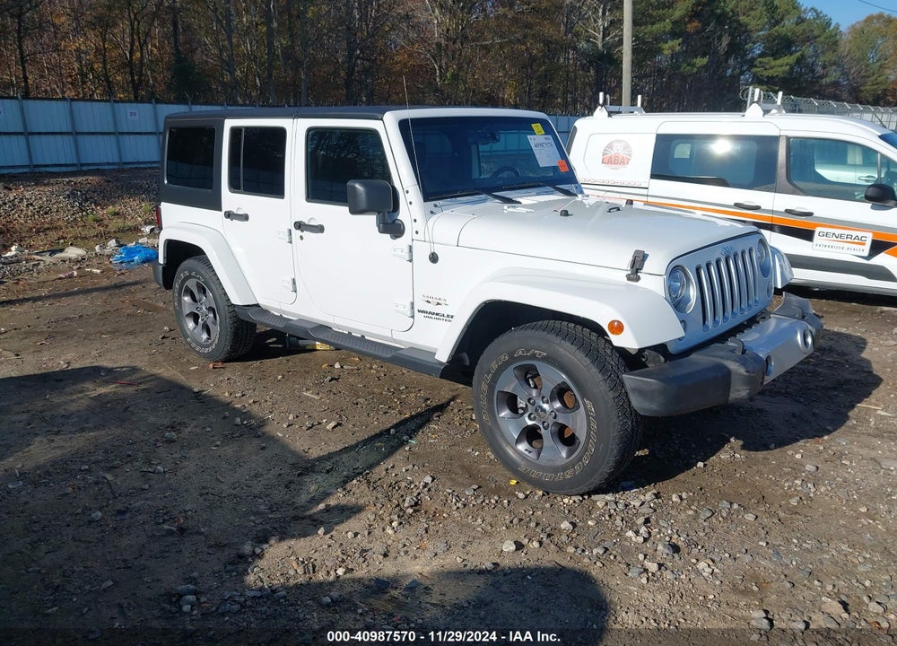 2017 JEEP WRANGLER UNLIMITED SAHARA 4X4 VIN: 1C4BJWEG9HL725461