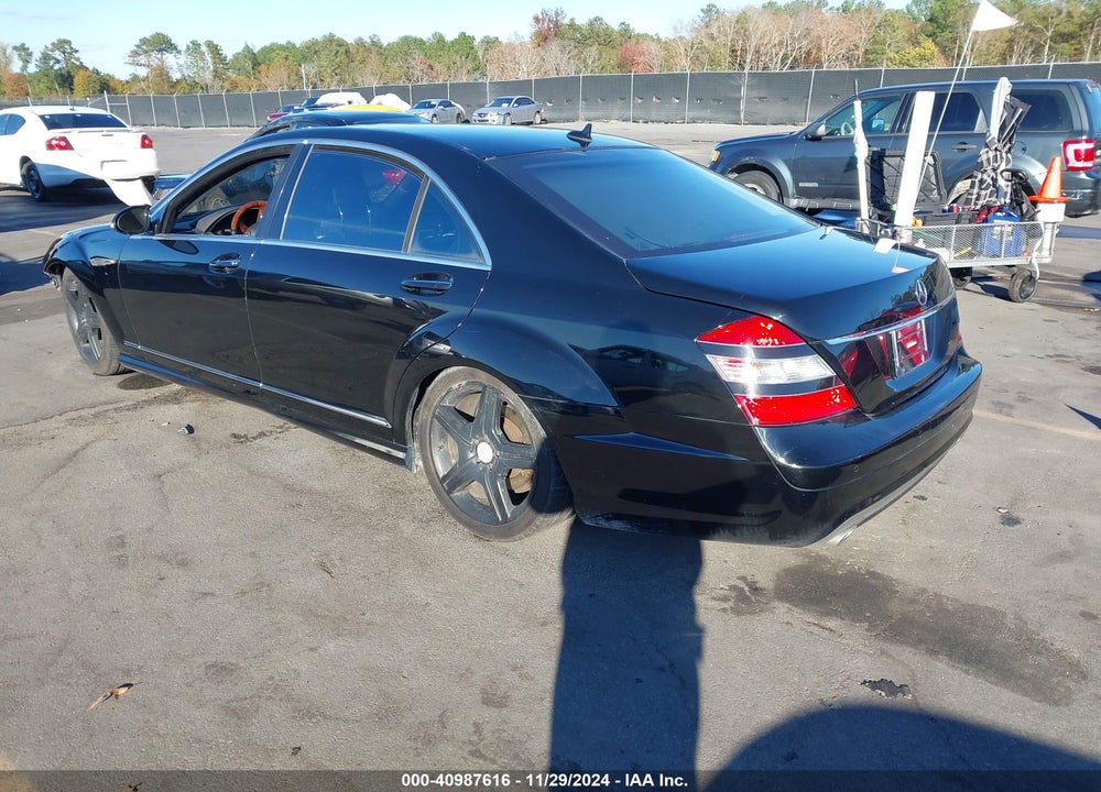 2009 MERCEDES-BENZ S 550 4MATIC VIN: WDDNG86X79A269811