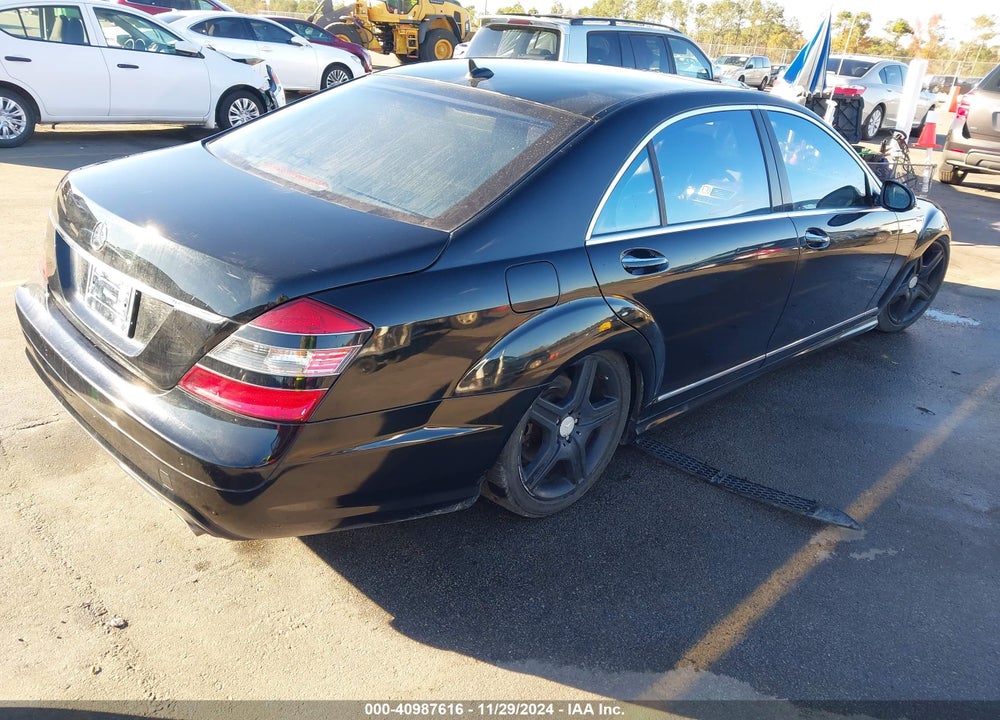 2009 MERCEDES-BENZ S 550 4MATIC VIN: WDDNG86X79A269811