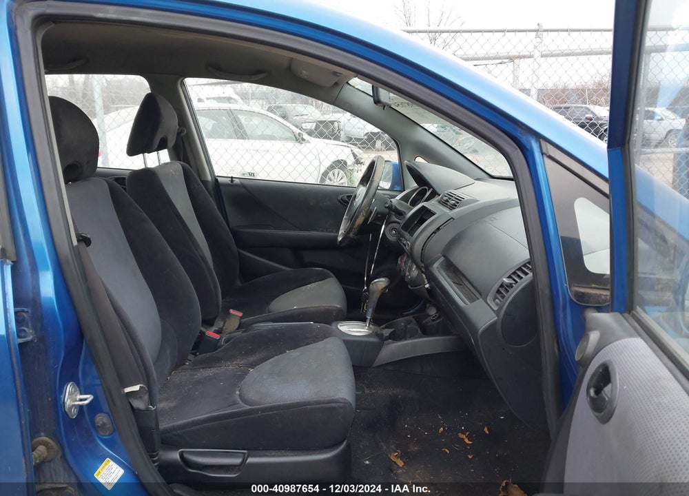 2007 HONDA FIT SPORT VIN: JHMGD38677S029537