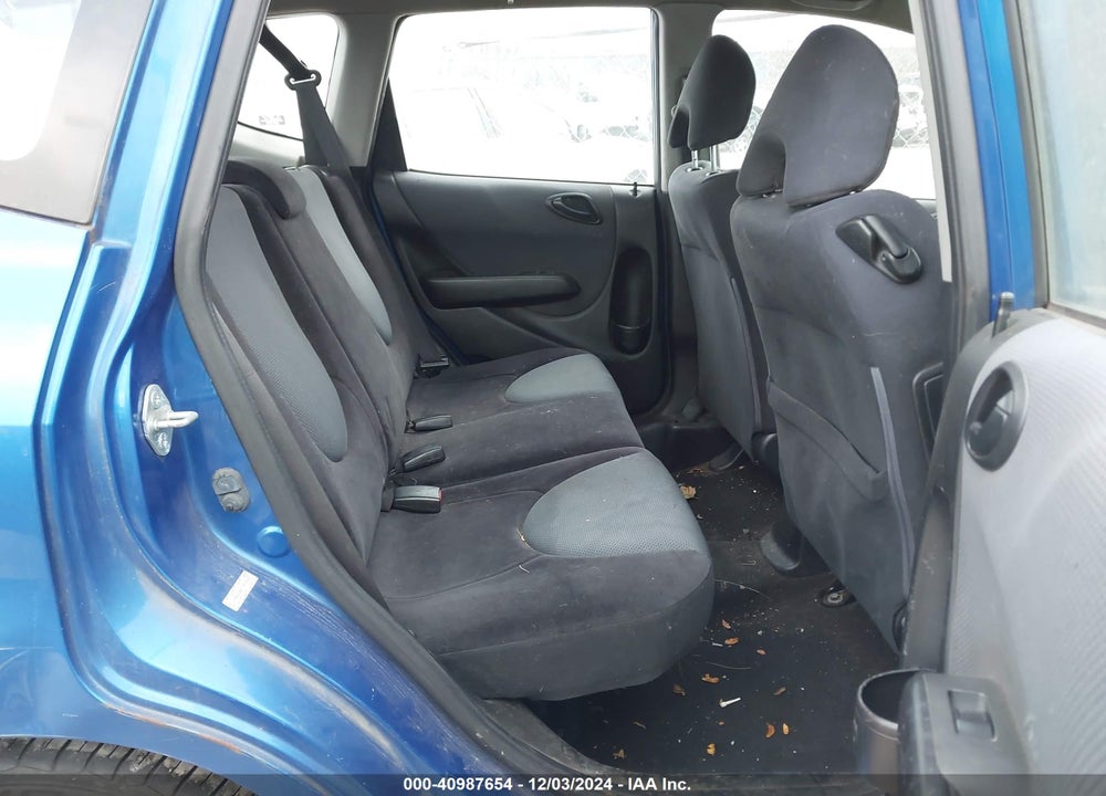 2007 HONDA FIT SPORT VIN: JHMGD38677S029537