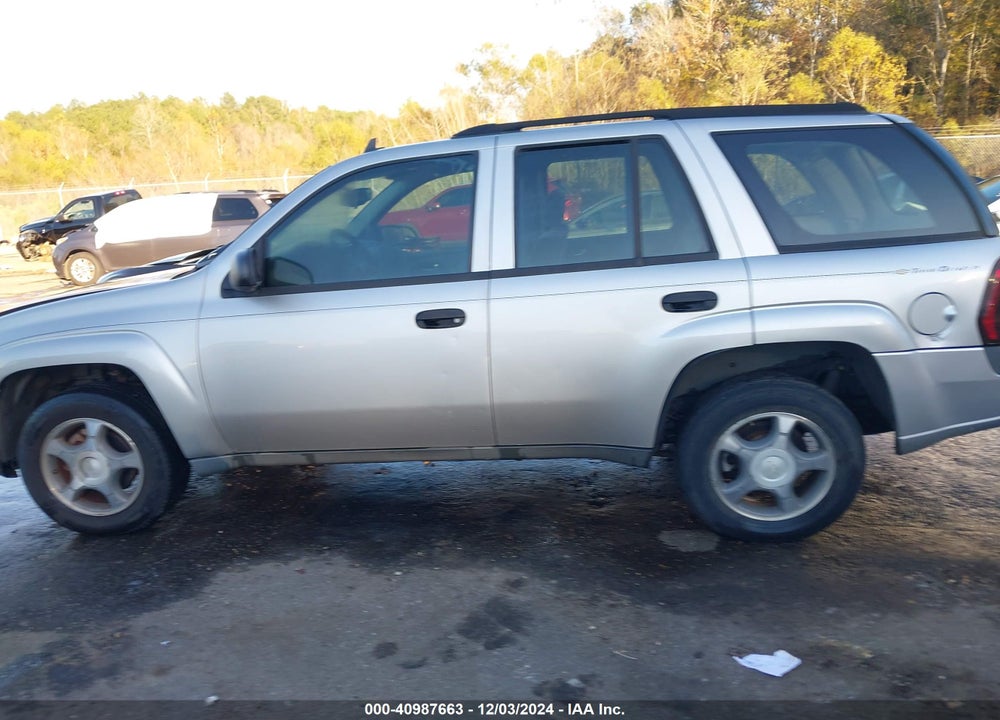 2007 CHEVROLET TRAILBLAZER LS VIN: 1GNDS13S172190749